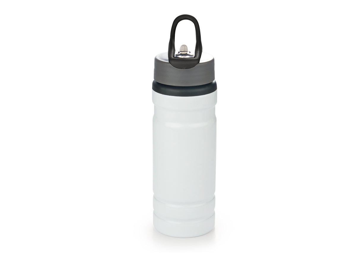 Botella en Aluminio Action 750 ml / 25 Oz - Blanco
