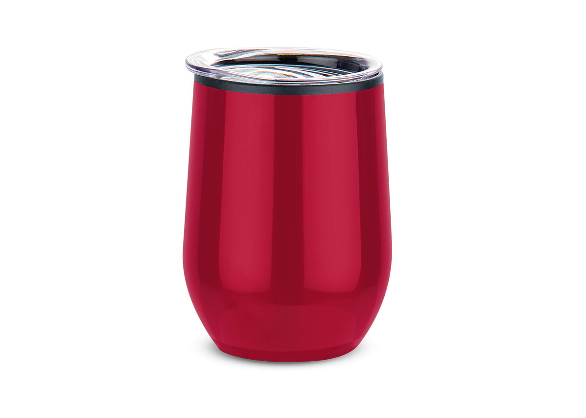Vaso en Acero Queen 400 ml / 13 Oz - Rojo