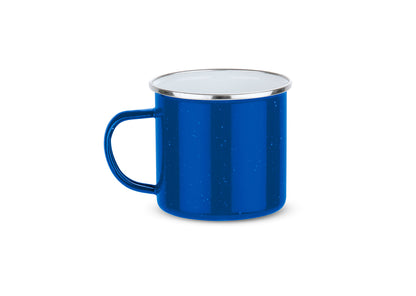 Taza Esmaltada Galaxy 400 ml / 13 Oz - Azul Rey
