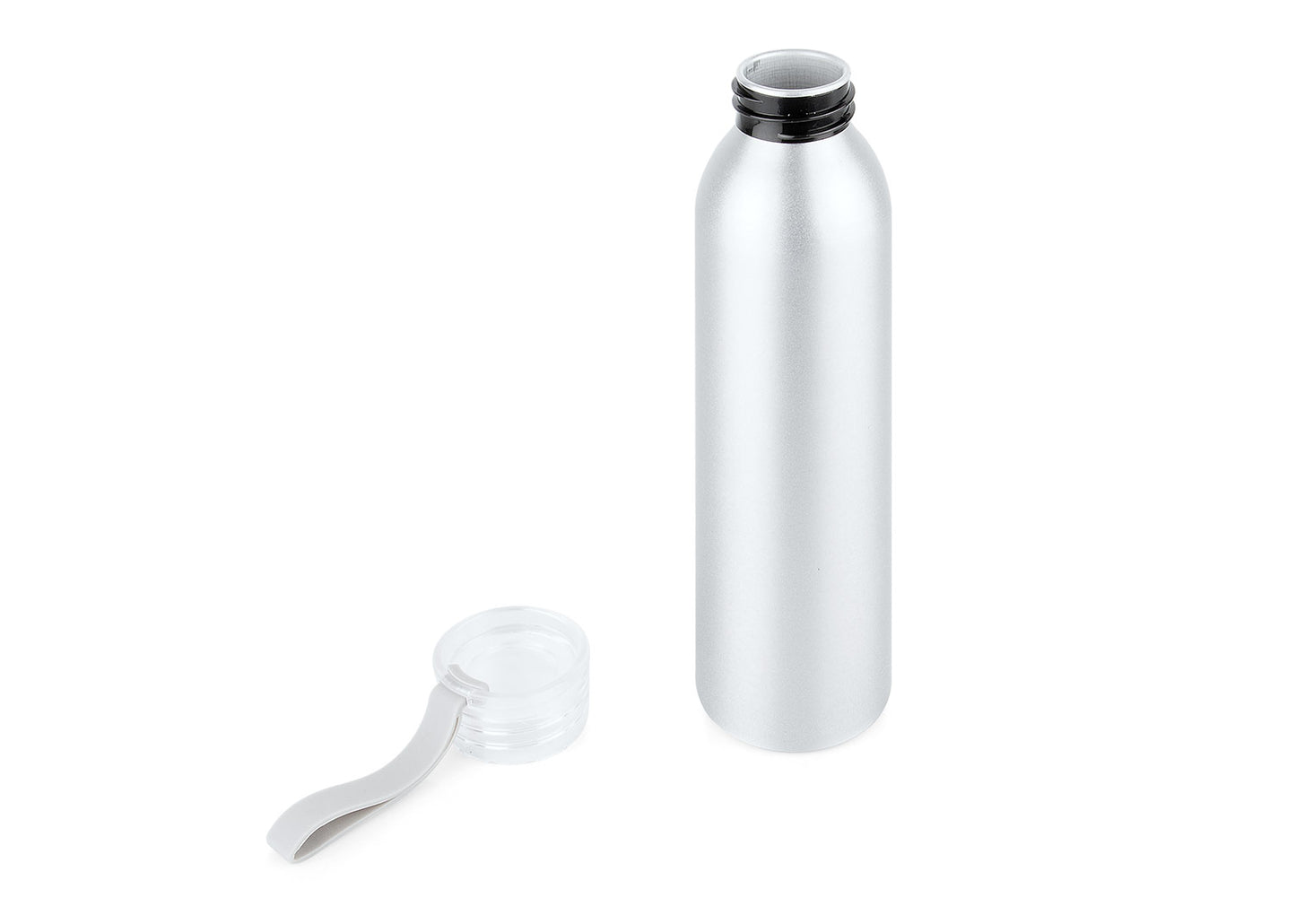 Botella Aluminio Know 650 ml / 22 Oz - Plateado