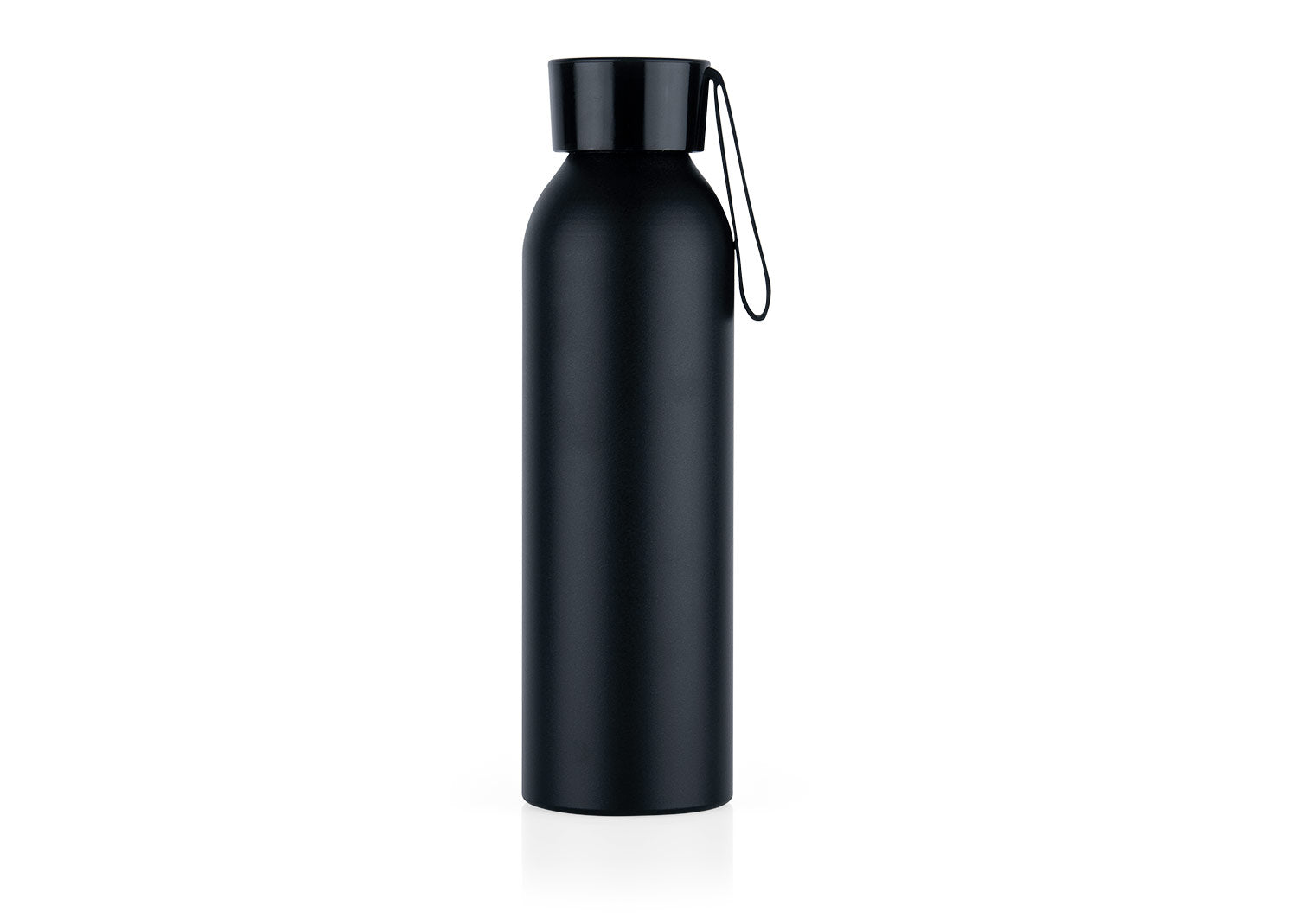 Botella Aluminio Know 650 ml / 22 Oz - Negro