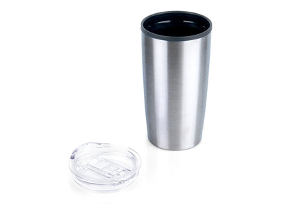 Vaso en Acero Speed 550 ml / 19 Oz - Plateado