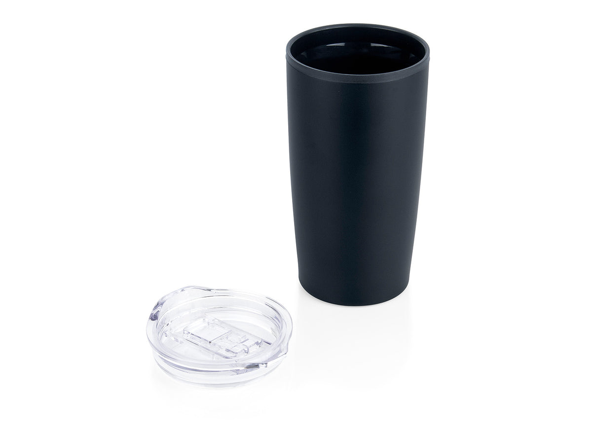 Vaso en Acero Speed 550 ml / 19 Oz - Negro