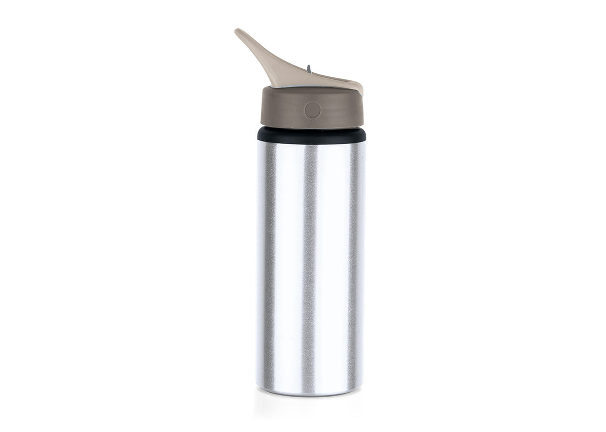 Botella Aluminio Halo 730 ml / 25 Oz - Plateado