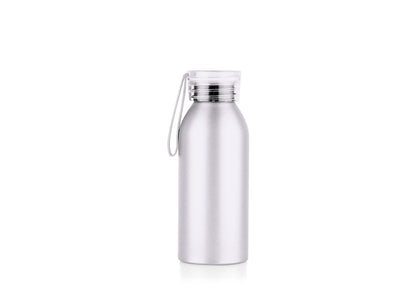 Botella Aluminio Odette 500 ml / 17 Oz - Plateado