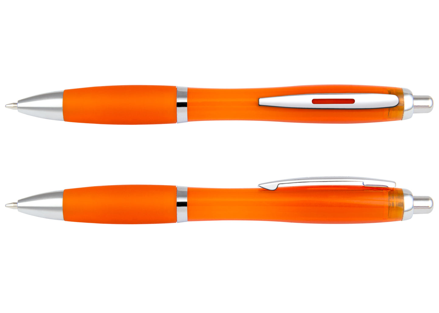 Bolígrafo Manchester Transparente - Naranja