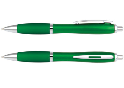 Bolígrafo Manchester Metalizado - Verde Esmeralda