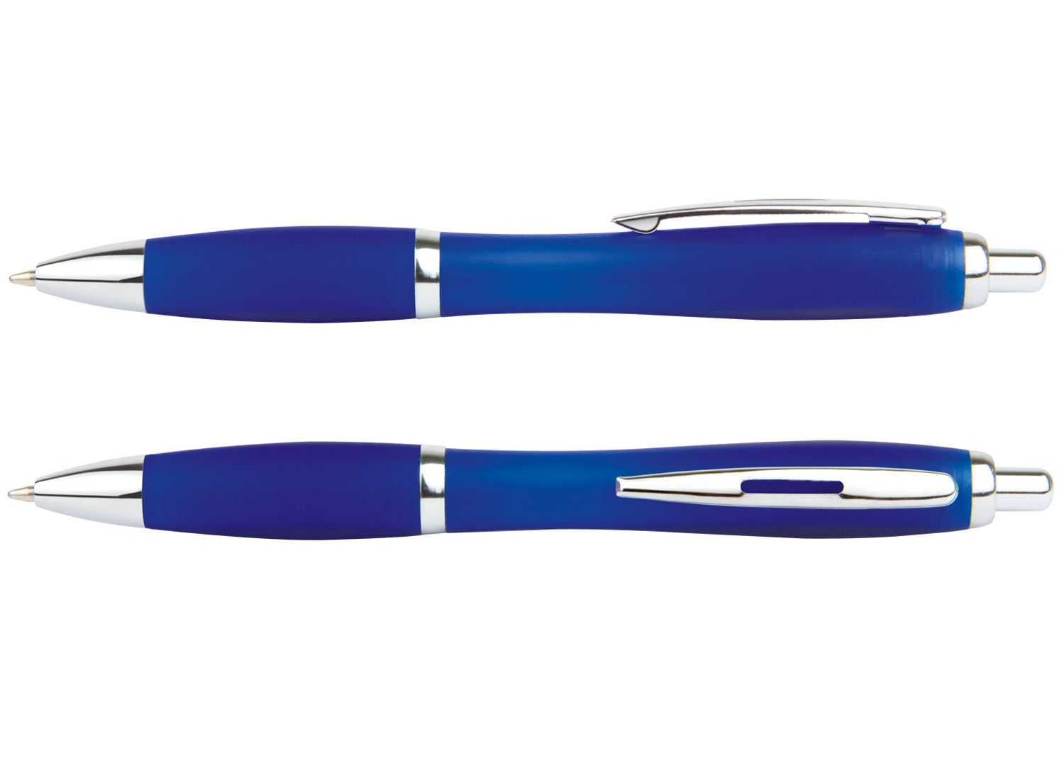 Bolígrafo Manchester Satinado - Azul Rey