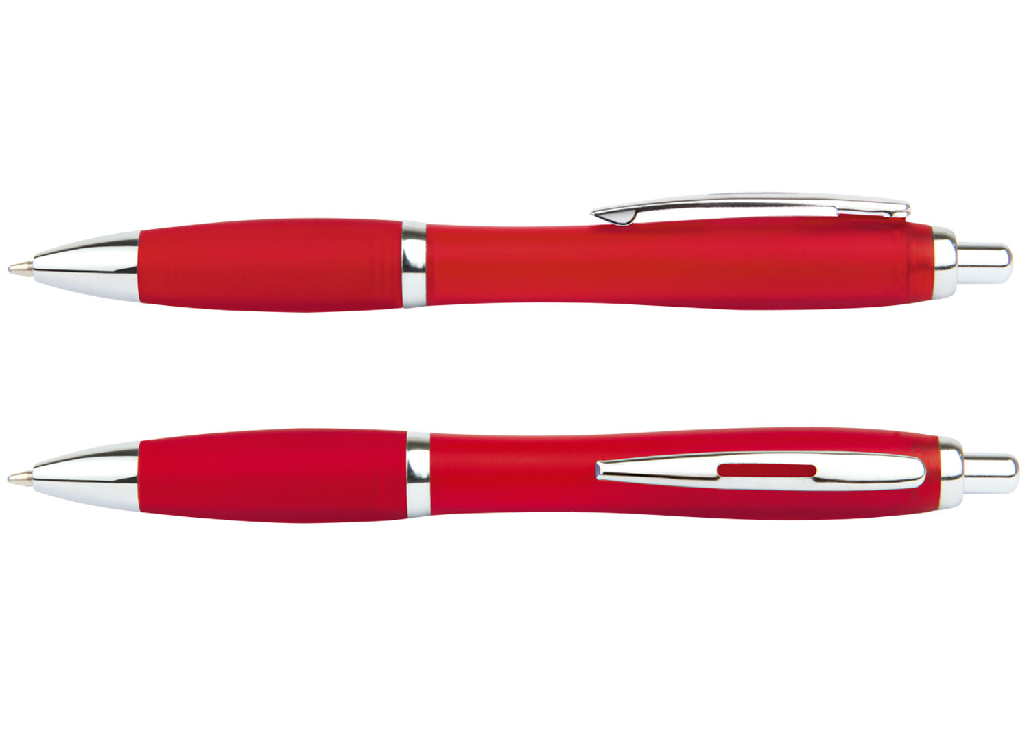 Bolígrafo Manchester Satinado - Rojo