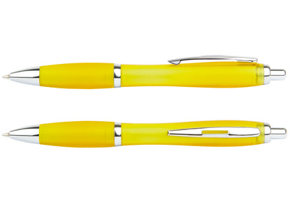 Bolígrafo Manchester Satinado - Amarillo