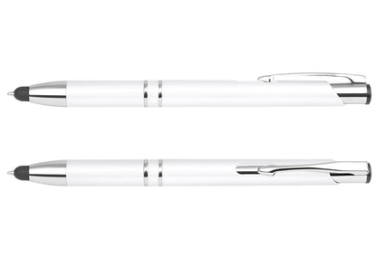 Bolígrafo Montreal Stylus - Blanco Sólido