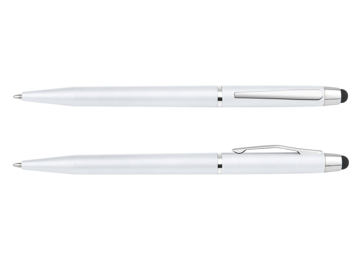 Bolígrafo Catania Stylus - Blanco Sólido