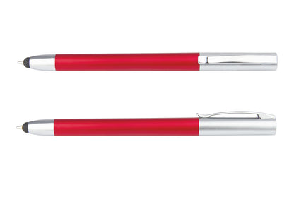 Bolígrafo Memphis Sólido Stylus - Rojo