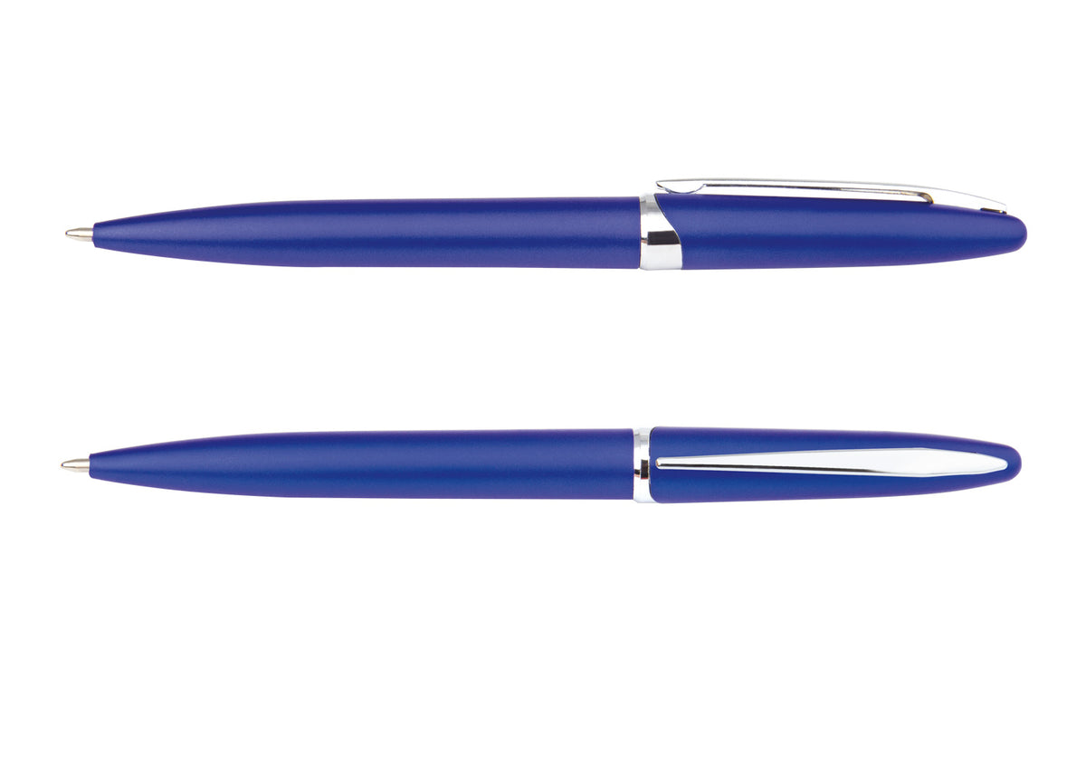 Bolígrafo Bradford Metalizado - Azul Rey