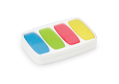 Set Resaltadores Gel x 4 Cube  - Blanco / Colores