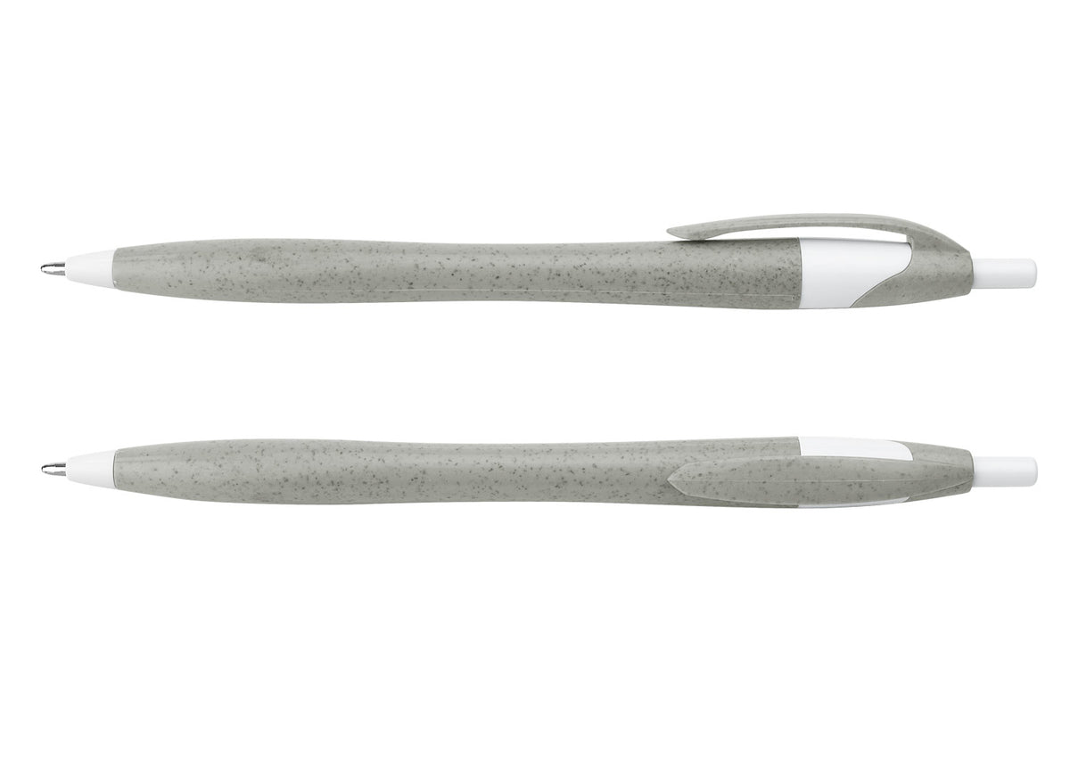 Bolígrafo Deli Paja de Trigo - Gris