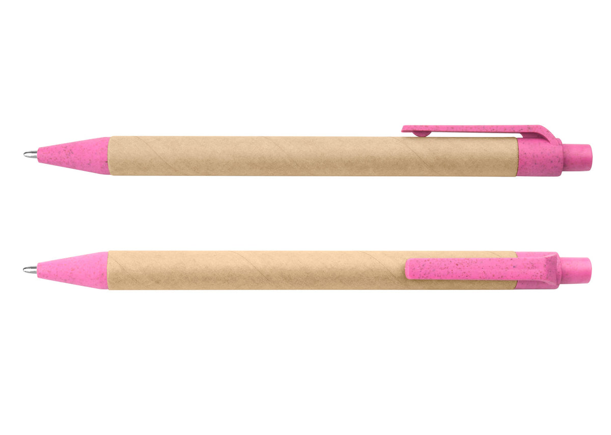 Bolígrafo Mississippi Paja de Trigo - Rosado