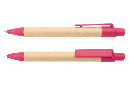 Bolígrafo Madeira Paja Trigo - Rosado