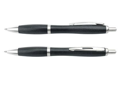 Bolígrafo Manchester Paja de Trigo - NEgro