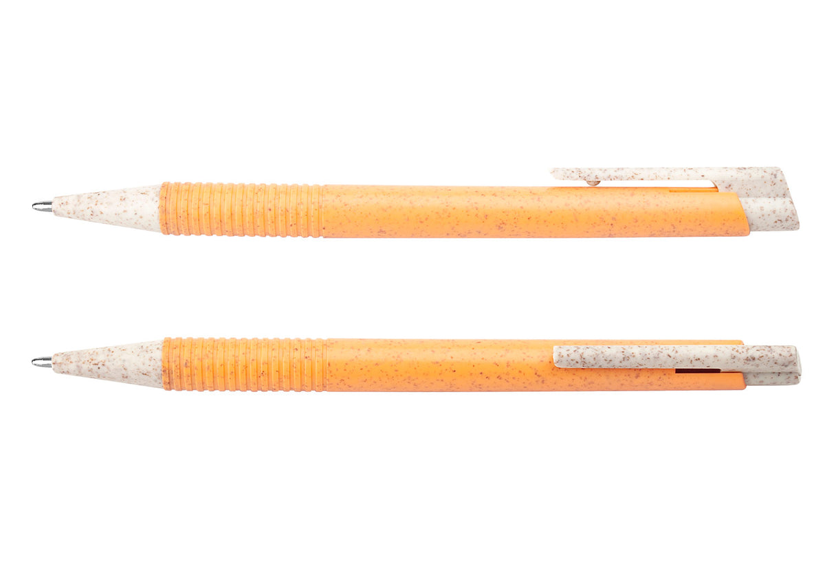 Bolígrafo New Castle Paja de Trigo - Naranja
