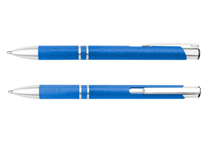 Bolígrafo Montreal Paja Trigo - Azul Rey