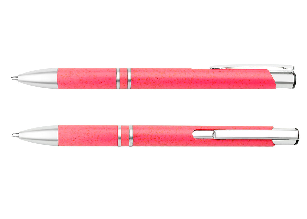 Bolígrafo Montreal Paja Trigo - Rosado