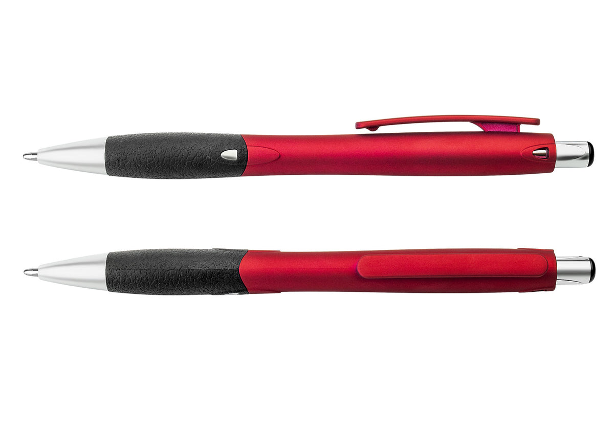 Bolígrafo Hungria Metalizado - Rojo