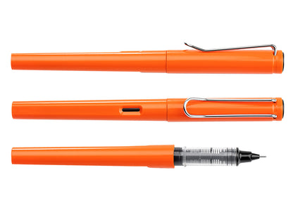 Bolígrafo Roller Santorini Sólido - Naranja
