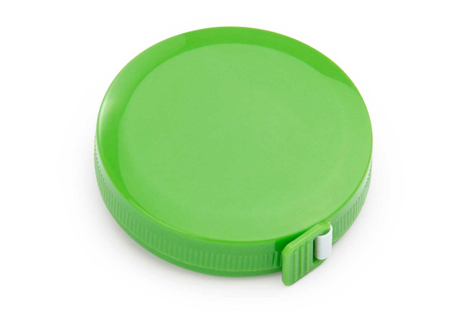Cinta Métrica Round Plata - Verde Limón