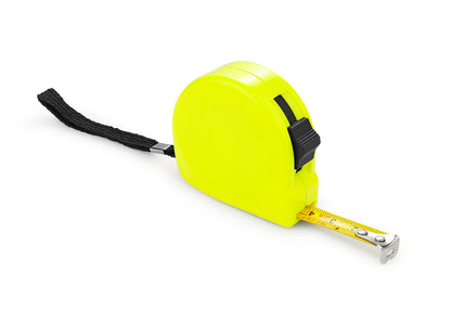 Flexómetro Build 3Mt Plata - Amarillo