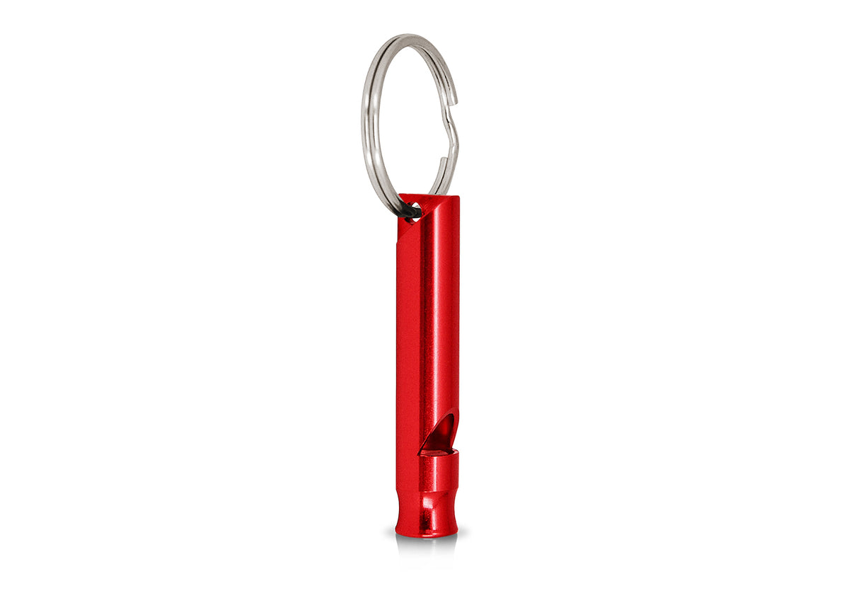 Silbato Metálico Small - Rojo
