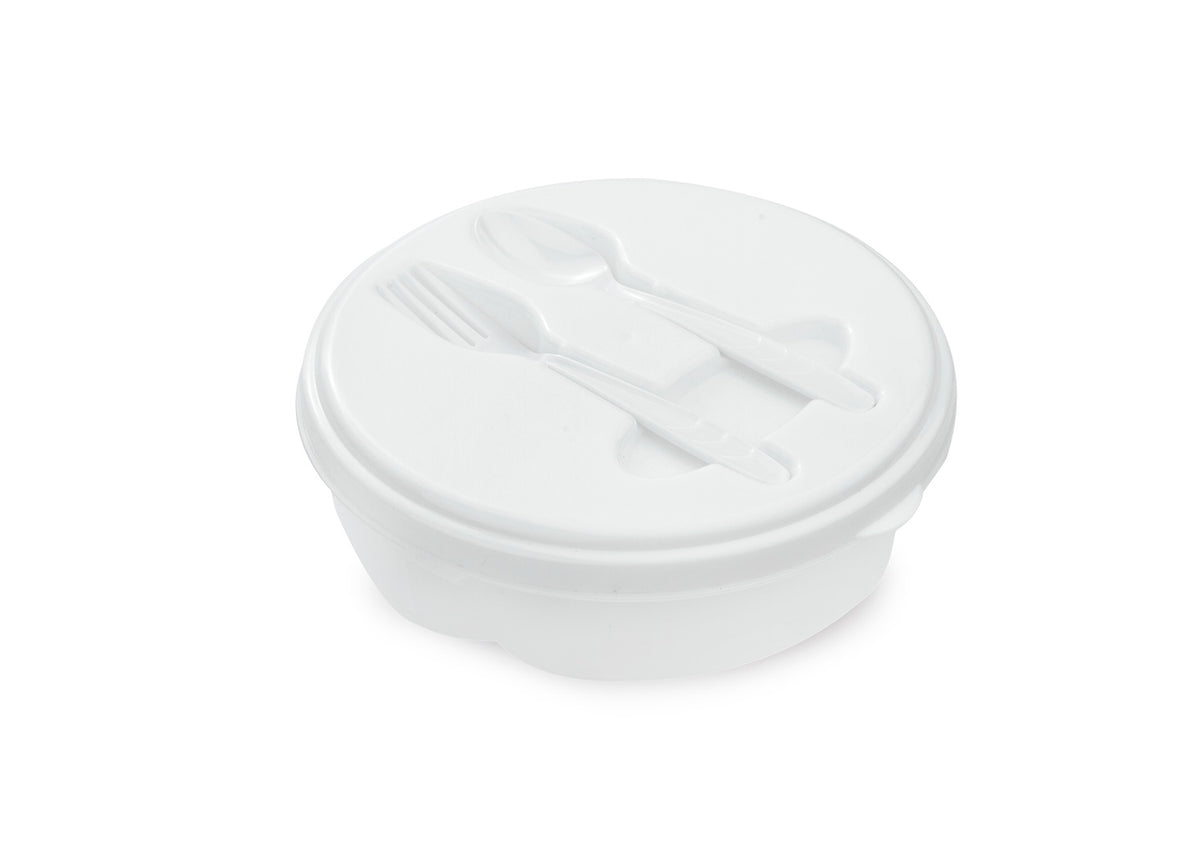Portacomidas Round - Blanco