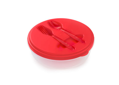 Portacomidas Round - Rojo