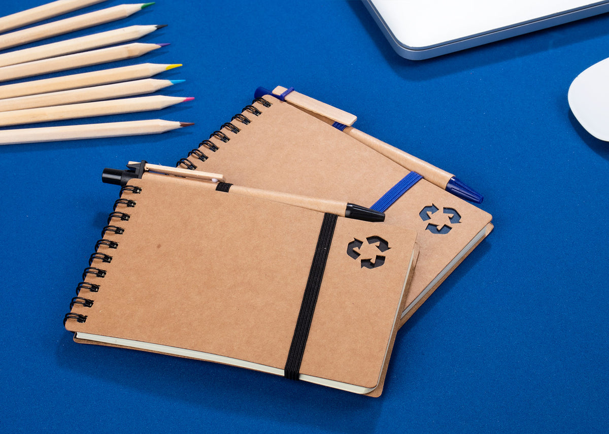 Eco Book con Bolígrafo - Negro
