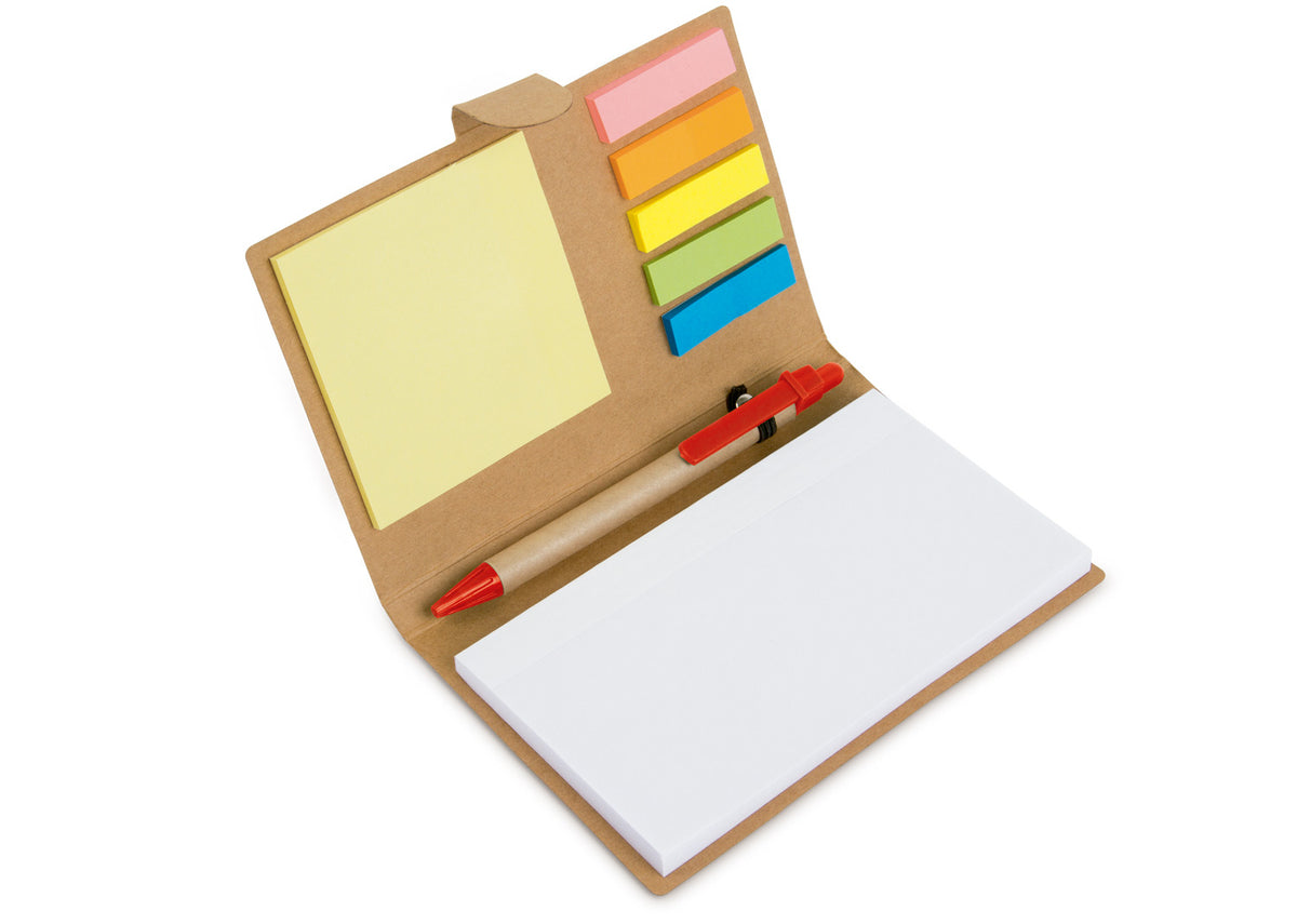 Libreta con Bolígrafo - Rojo