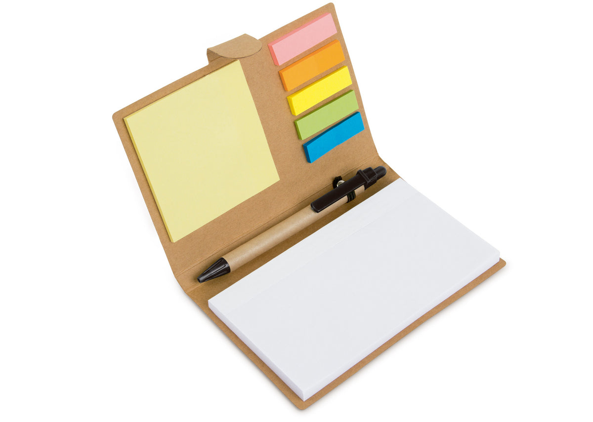 Libreta con Bolígrafo - Negro