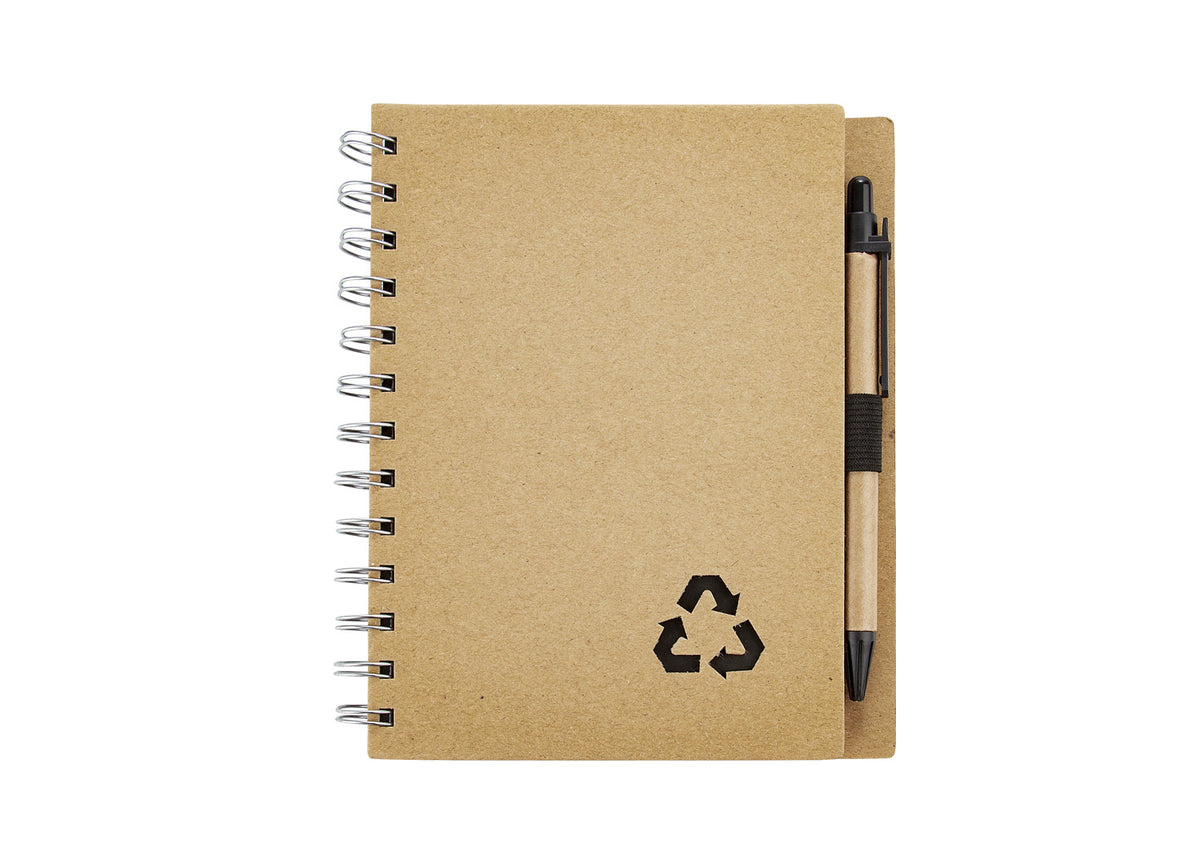 Cuaderno con Bolígrafo - Negro