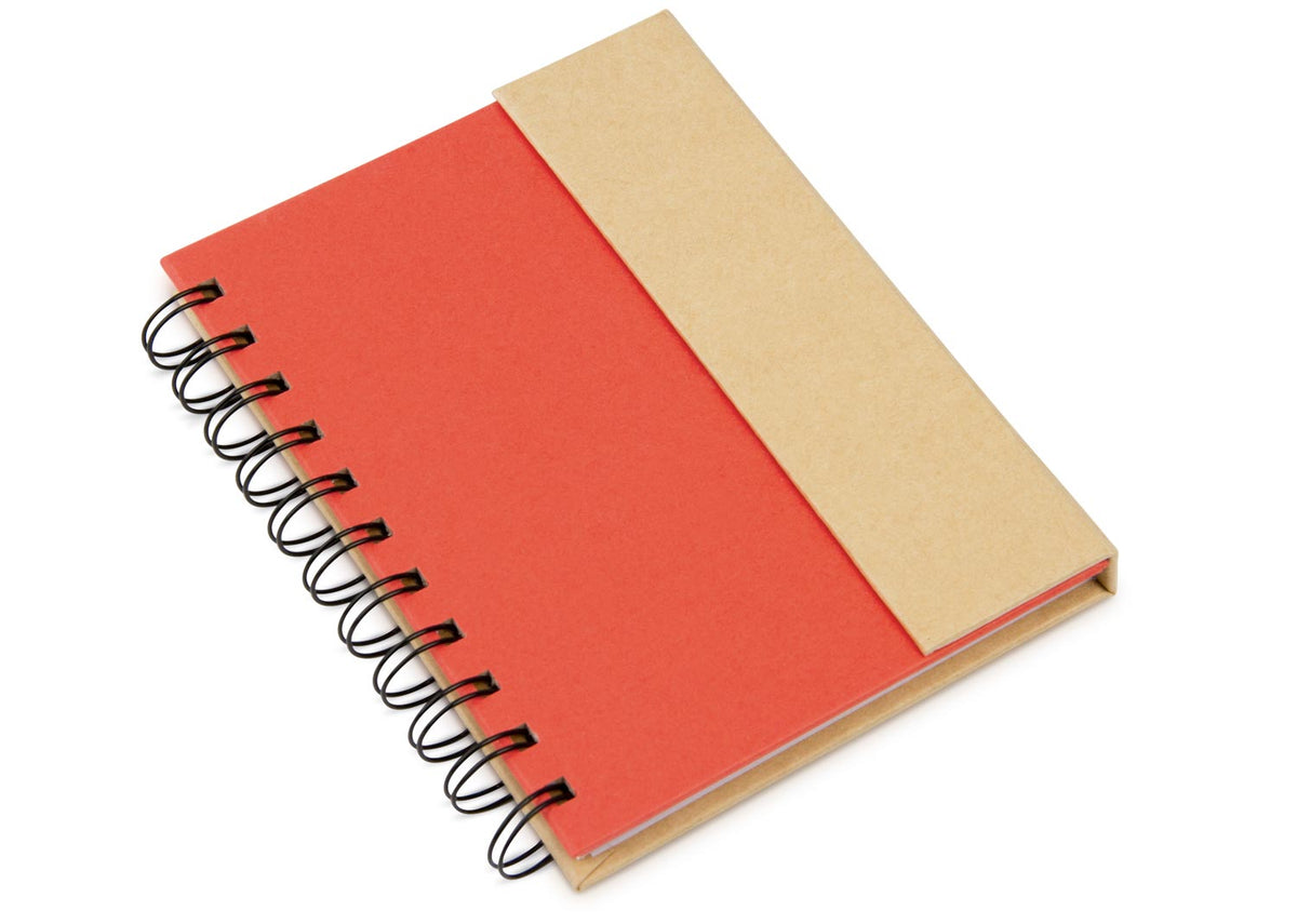 Cuaderno Full con Bolígrafo - Rojo