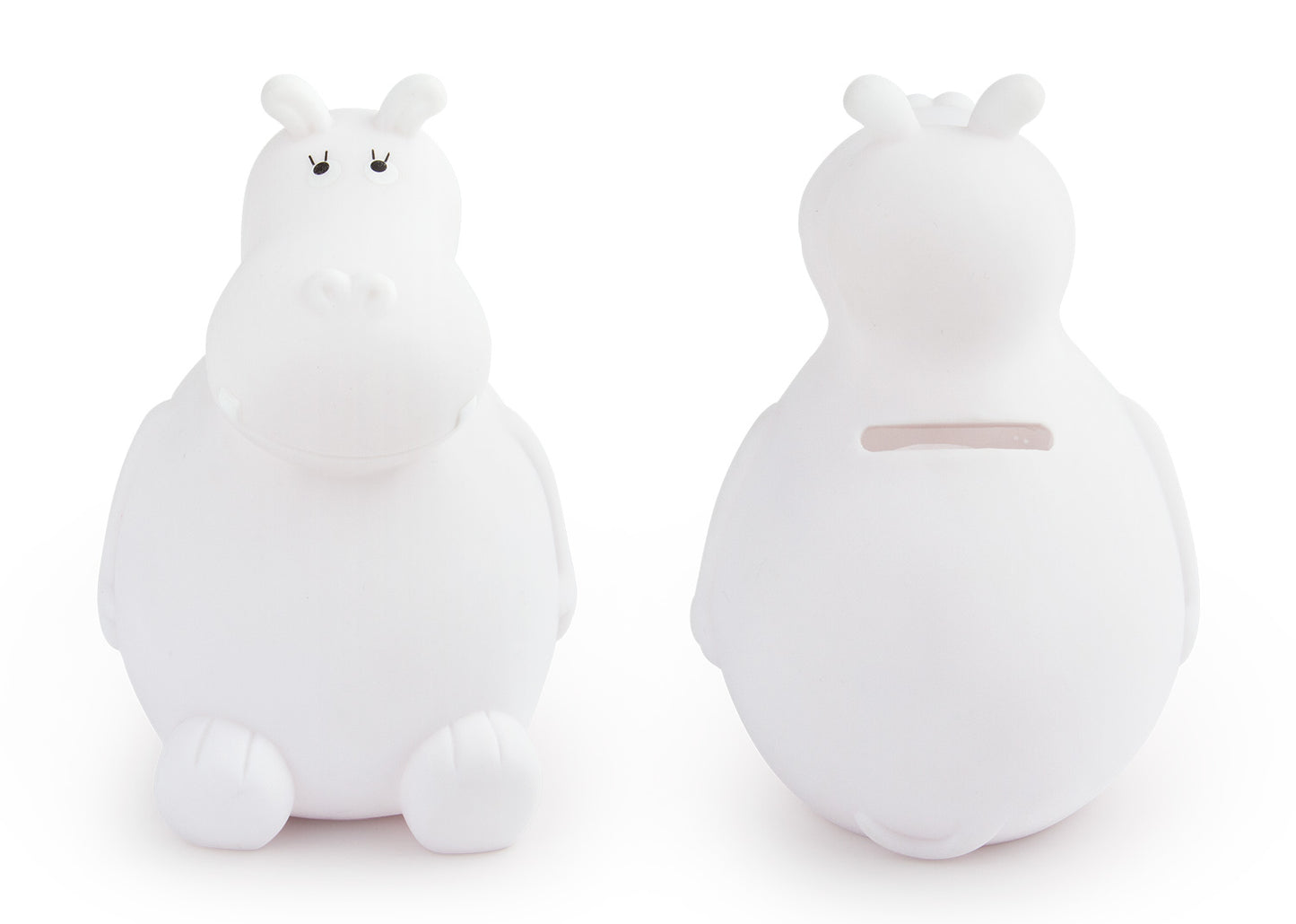 Alcancía Hippo - Blanco