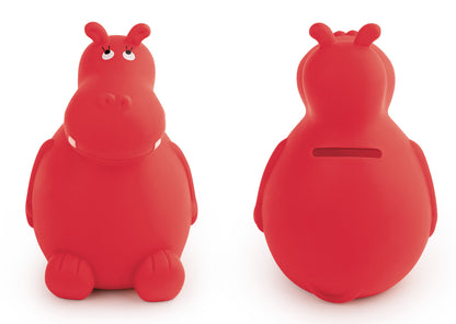 Alcancía Hippo - Rojo