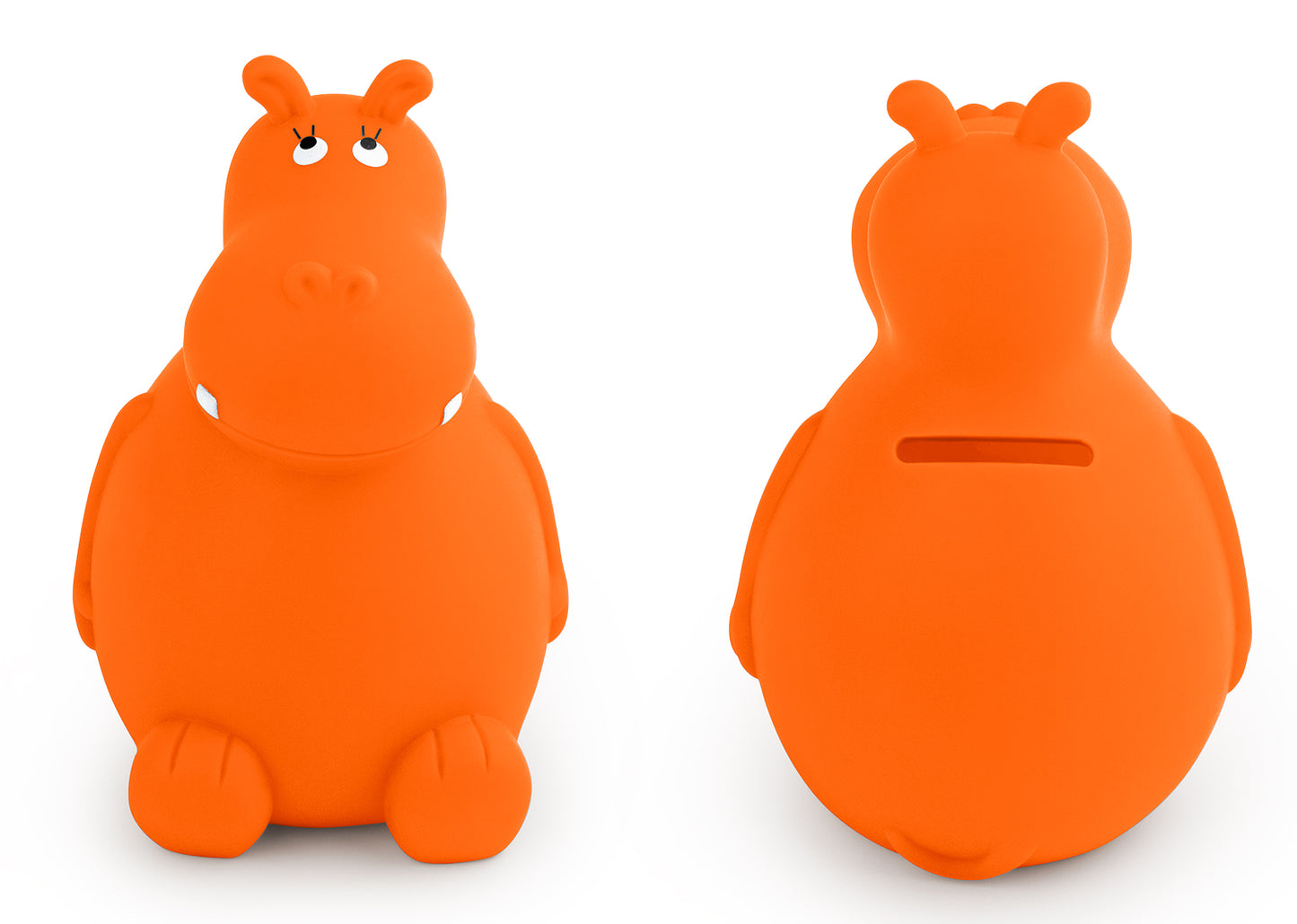 Alcancía Hippo - Naranja