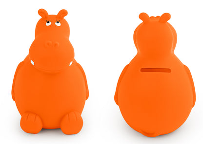 Alcancía Hippo - Naranja