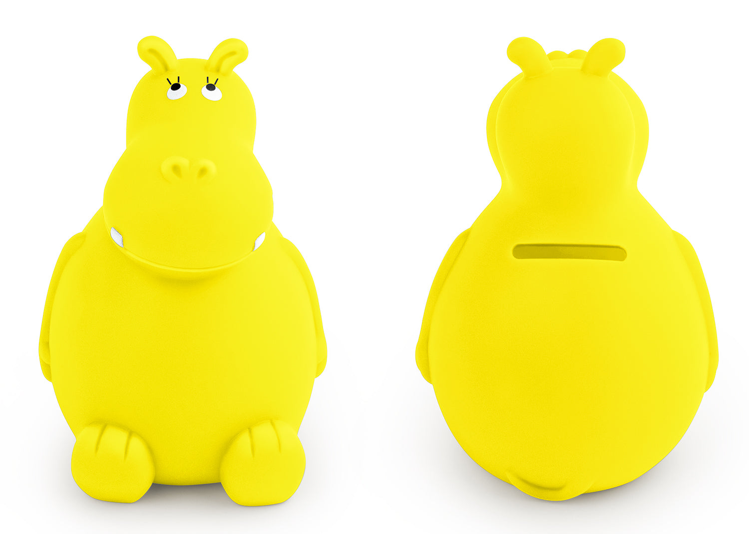 Alcancía Hippo - Amarillo