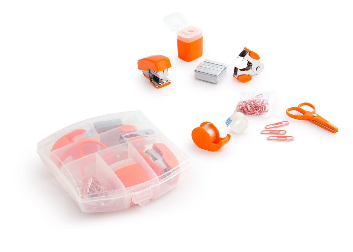 Set de Escritorio Bright - Naranja