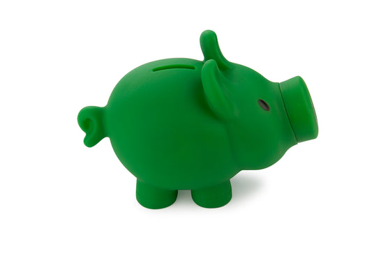 Alcancía Piggy Teen - Verde Esmeralda
