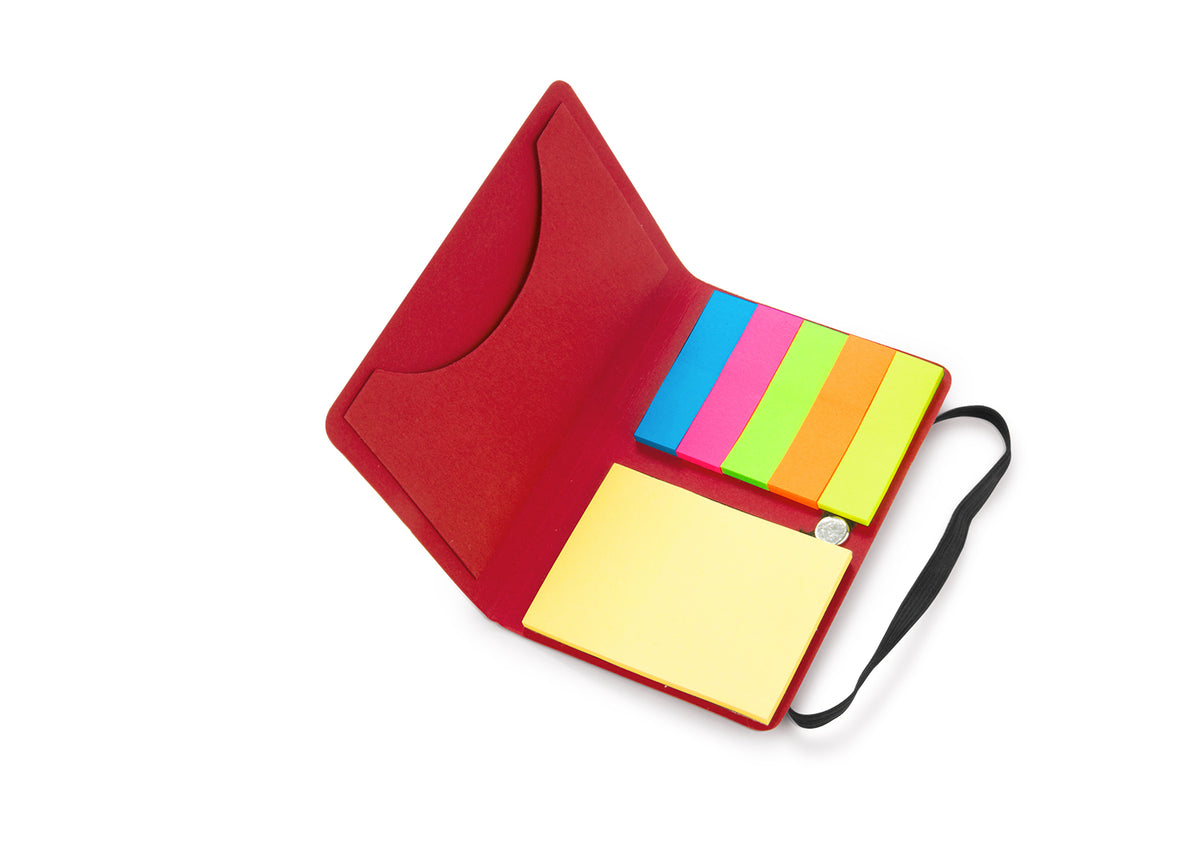 Set de Memos Pocket - Rojo