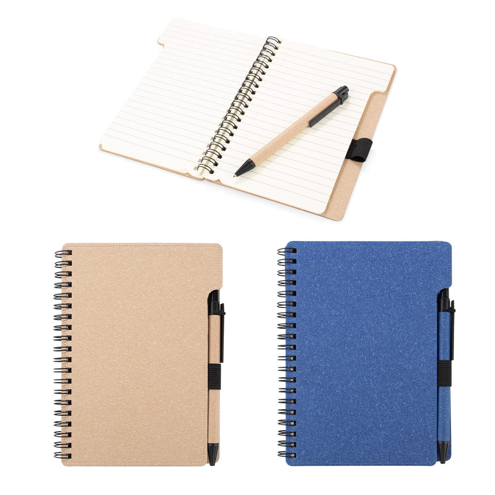 Libreta Pascal con Bolígrafo