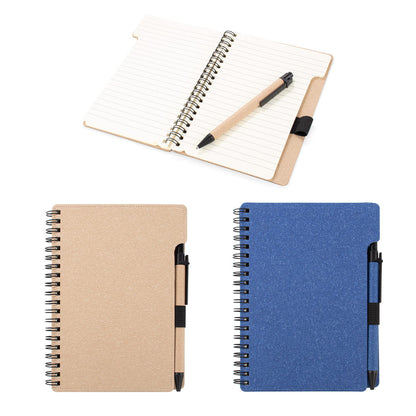 Libreta Pascal con Bolígrafo