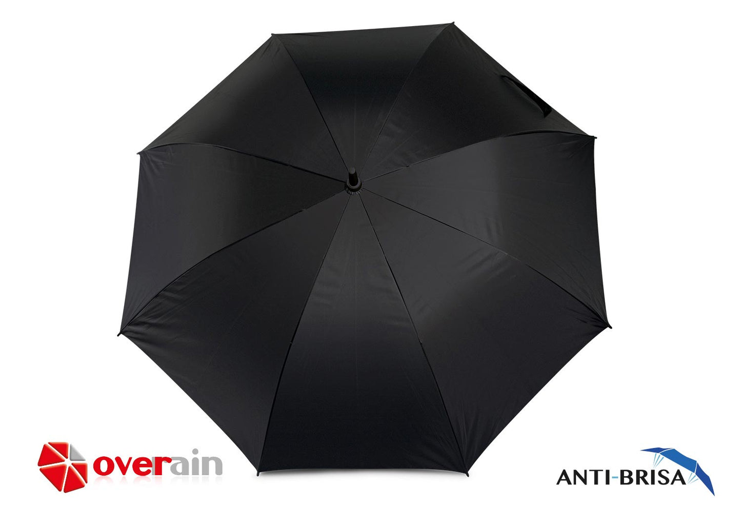 Paraguas 30" Golf Empire Fiber Glass - Negro