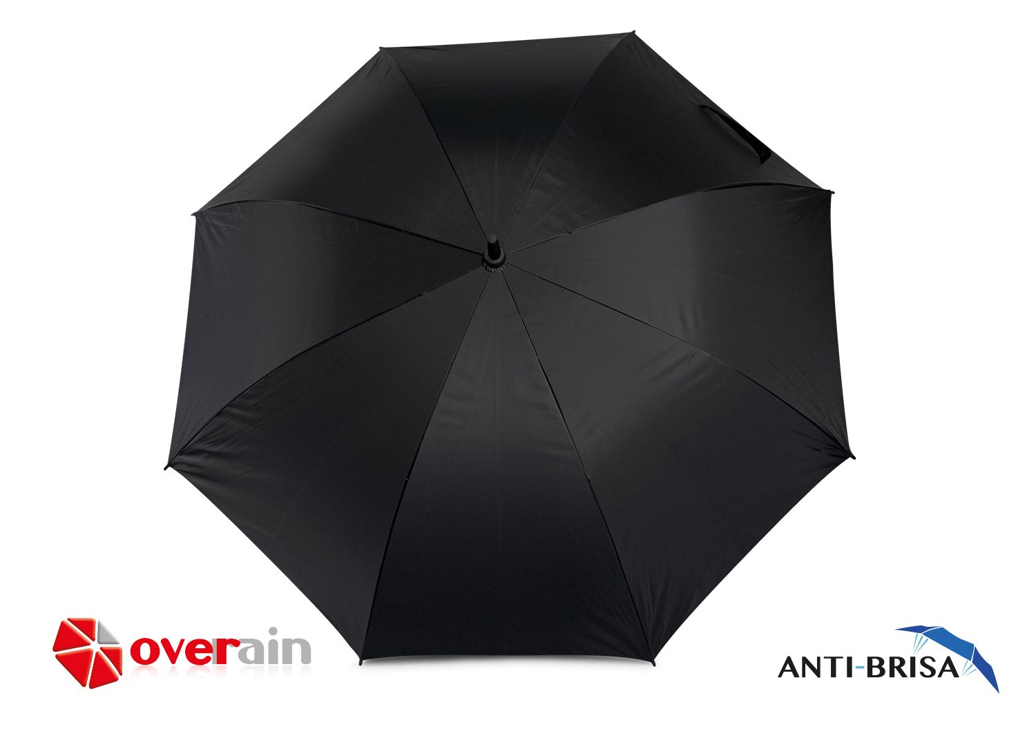 Paraguas 30" Golf Empire Fiber Glass - Negro